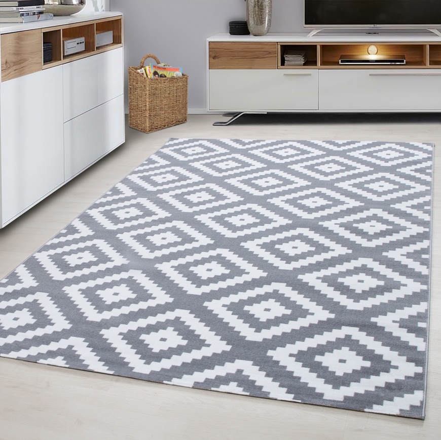 Quality Contemporary Design Grey Cara Rug